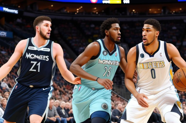 denver nuggets vs timberwolves match player stats