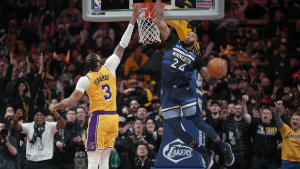 Minnesota Timberwolves vs Lakers match player stats