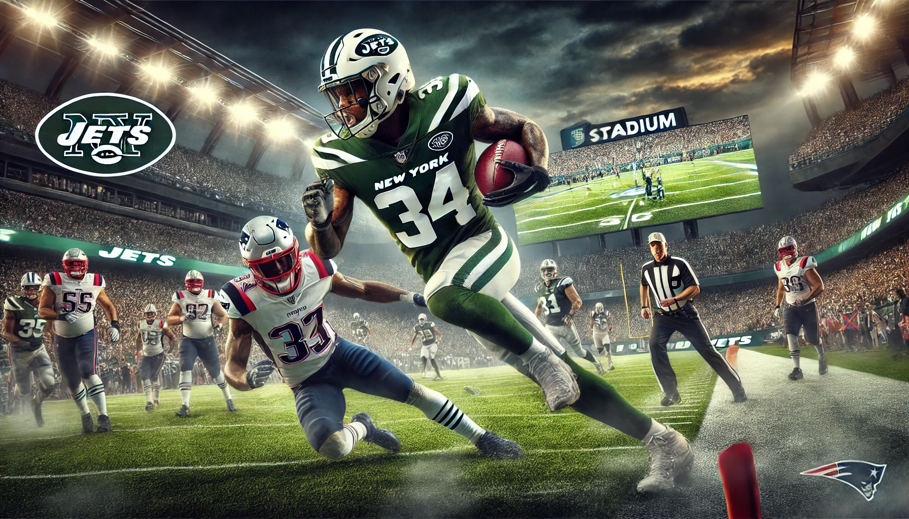 New York Jets Vs New England Patriots Match Player Stats