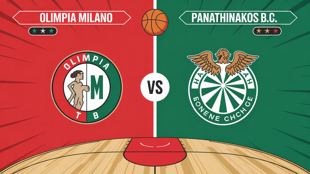 Olimpia Milano vs Panathinaikos B.C. Match Player Stats