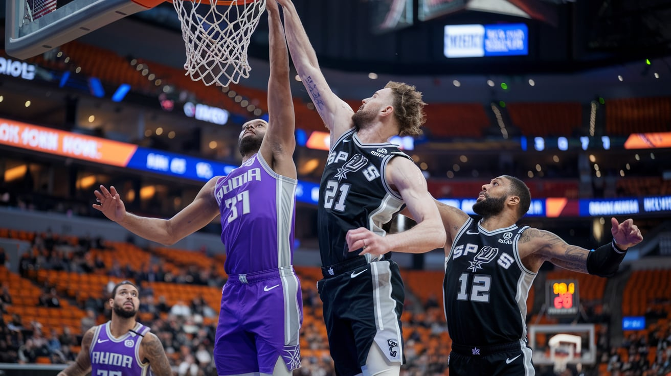 Sacramento Kings vs San Antonio Spurs Match Player Stats