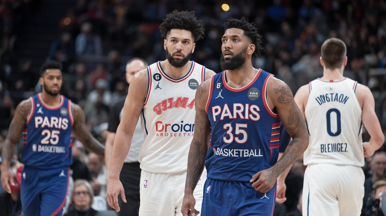 Paris Basketball vs Olympiacos BC Match Player Stats