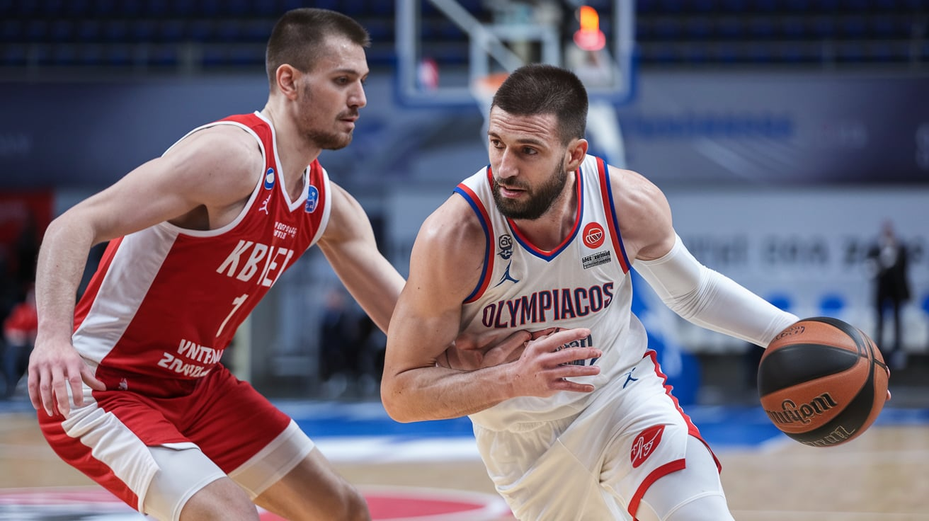 Olympiacos BC vs KK Crvena Zvezda Match Player Stats