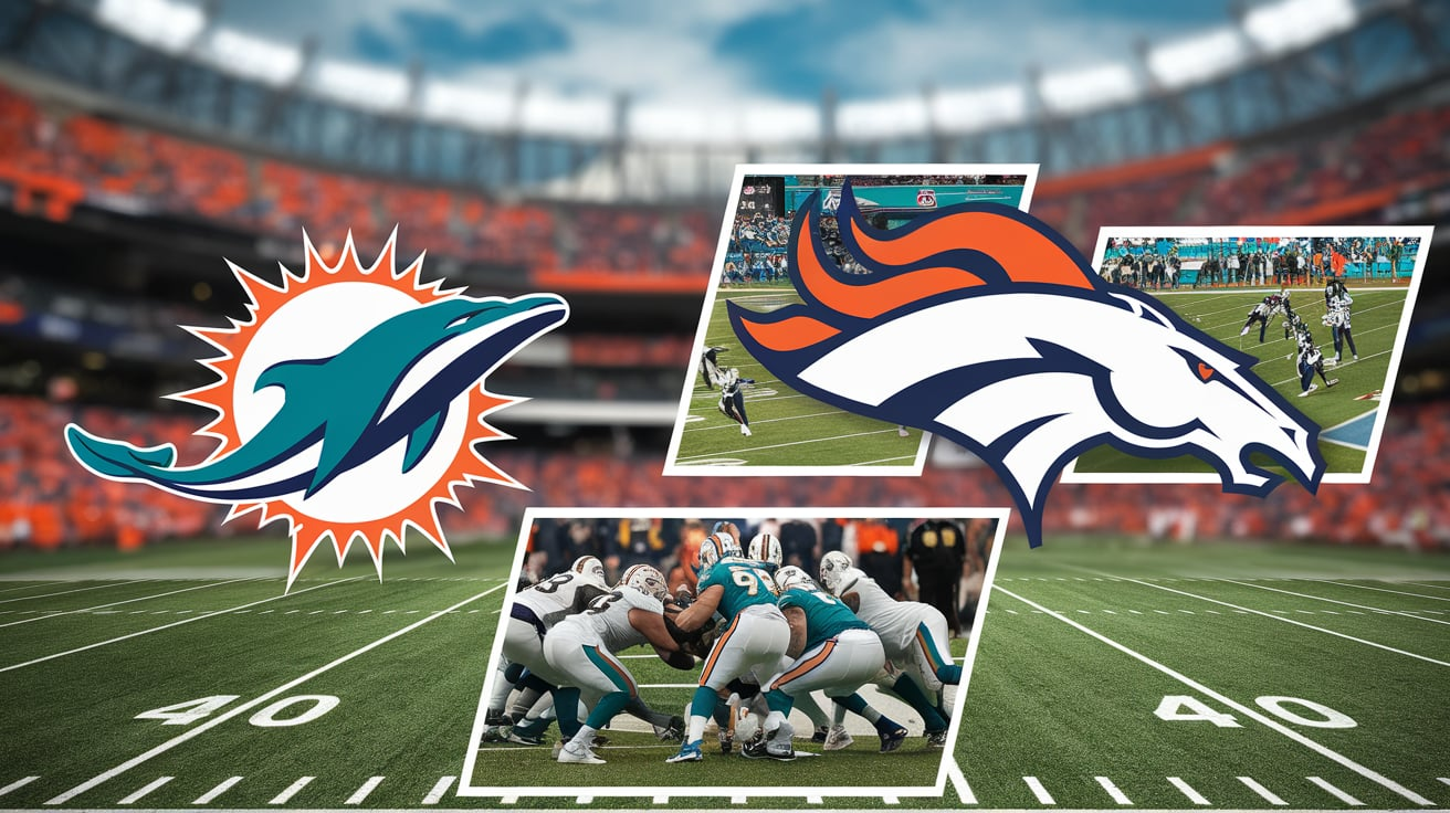 Miami Dolphins vs Denver Broncos Match Player Stats