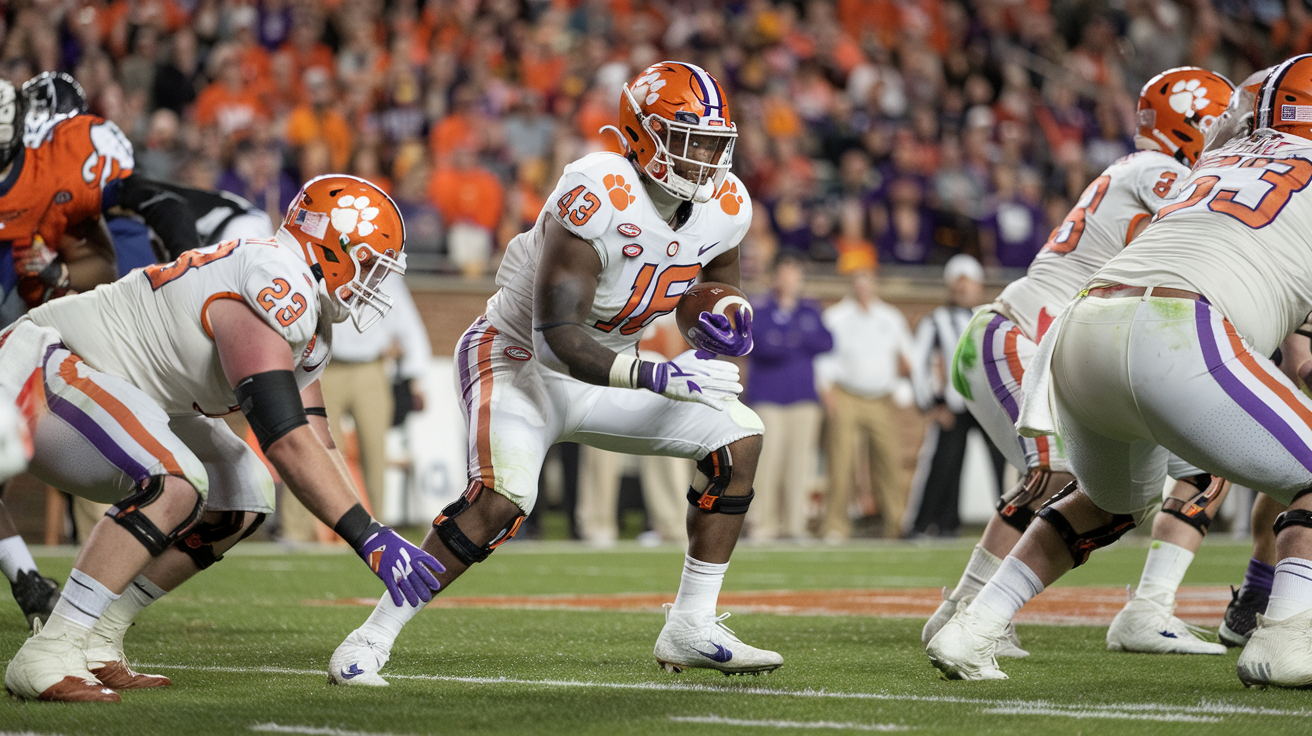 Clemson Tigers Football vs App State Football Match Player Stats