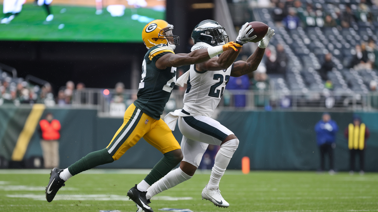 Green Bay Packers vs Philadelphia Eagles Match Player Stats