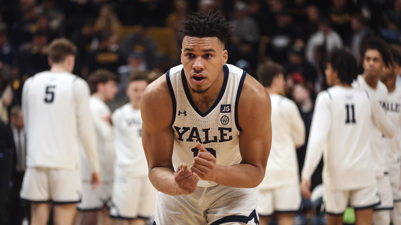 Yale Basketball vs Brown Bears Men's Basketball Match Player Stats